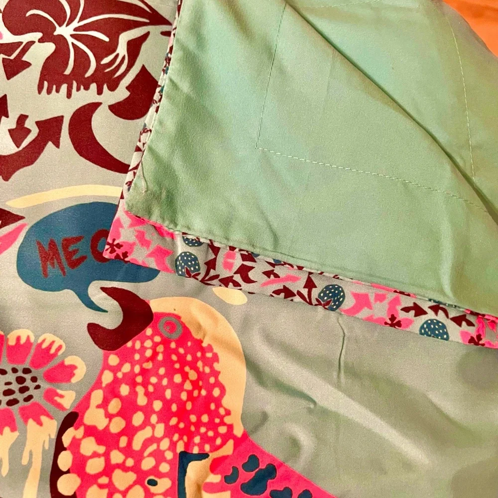 Aeropostale Duvet Cover & Sham Mackenzie Artsy TWIN XL BoHo 2 pc. Set. NEW. $78